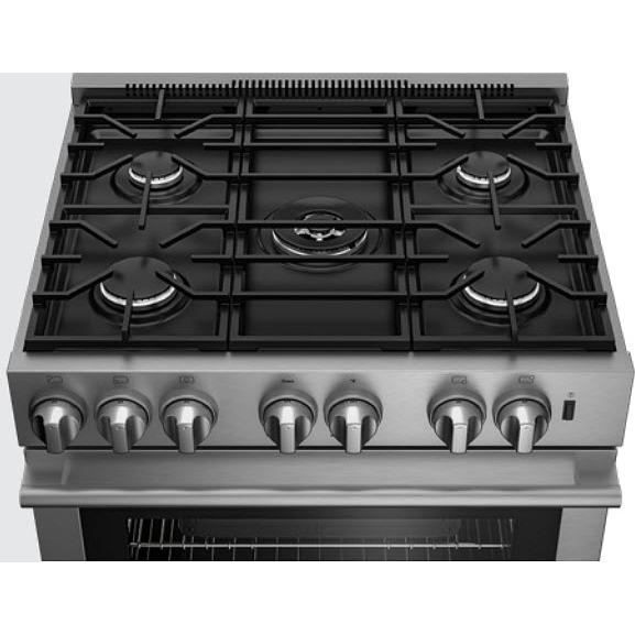 Blomberg 30-inch slide-in Gas Range with Convection Technology BGR30522SS