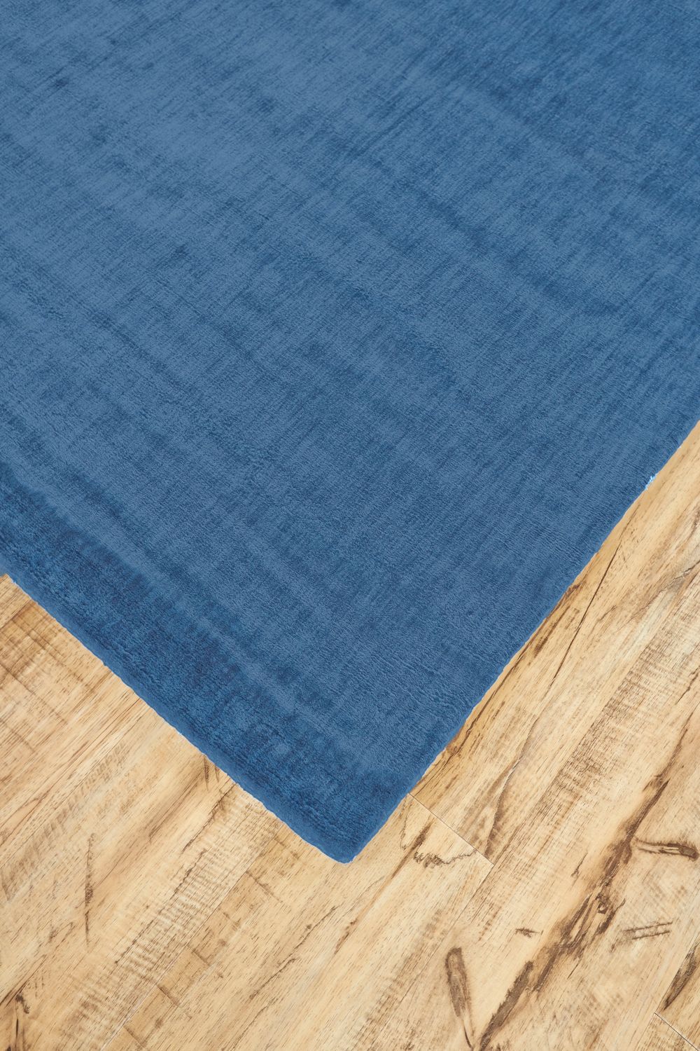 Nantes Hand Woven Palace Blue Rug by BD Fine