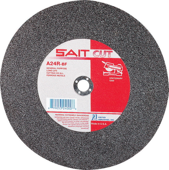 SAIT 24020 Cutting Metal  tf 12 x 1/8 x 1 a24r