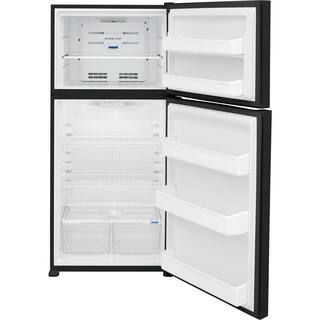 Frigidaire 18.3 Cu. Ft. Top Freezer Refrigerator in Black FFTR1814WB