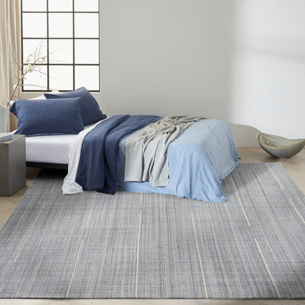 Calvin Klein Architectura Denim Farmhouse Rug