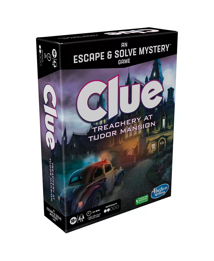 Hasbro Gaming Hasbro Clue Treachery At Tudor Mansion