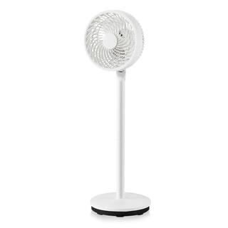 Costway Adjustable-Heights 32 in. Oscillating Pedestal Fan Portable Floor Fan with 3-Speeds ES10088US-WH