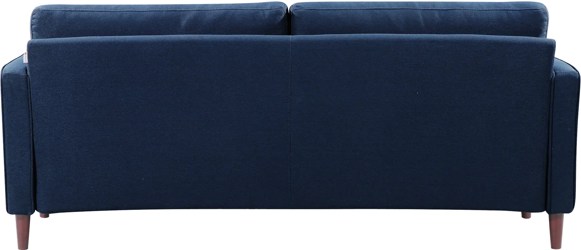 Lawrence Mid-Century Modern Navy Blue Sofa