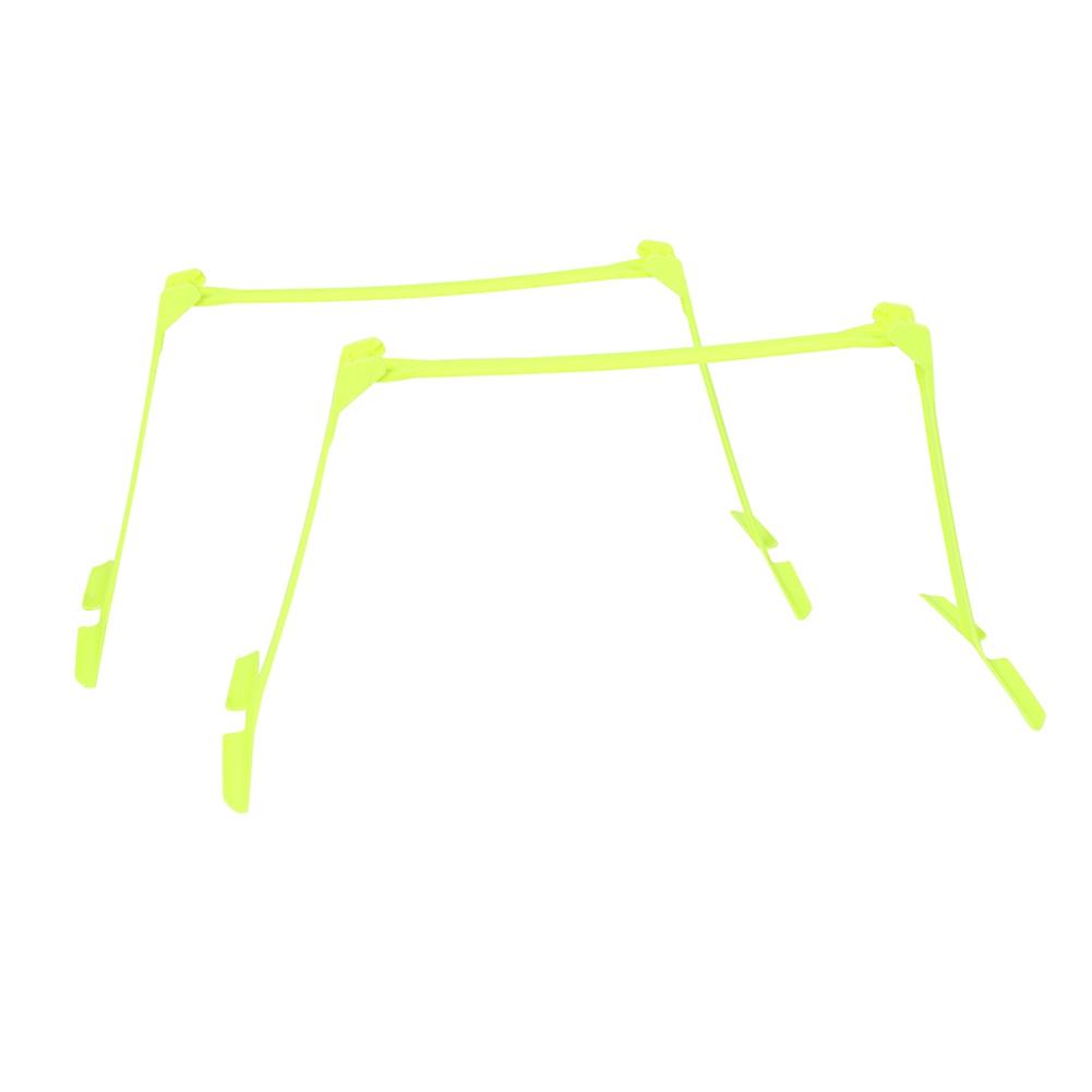 2pcs Football Soccer Agility Speed Training Aids Adjustable Hurdles Yellow