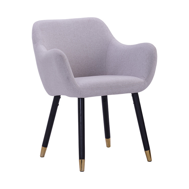 AILIN Armchair - Grey Veloutine