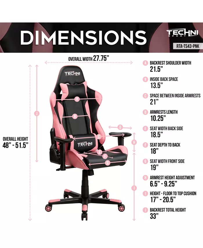 Furniture Techni Sport Gaming Chair