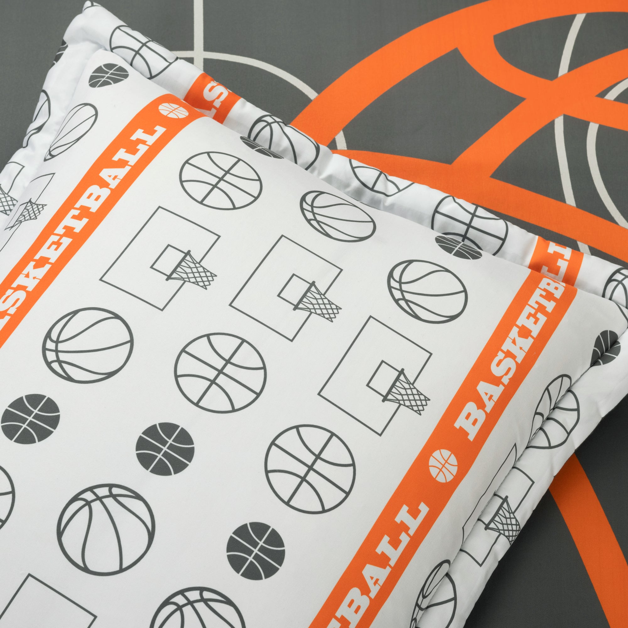 Basketball Game Reversible Comforter Set