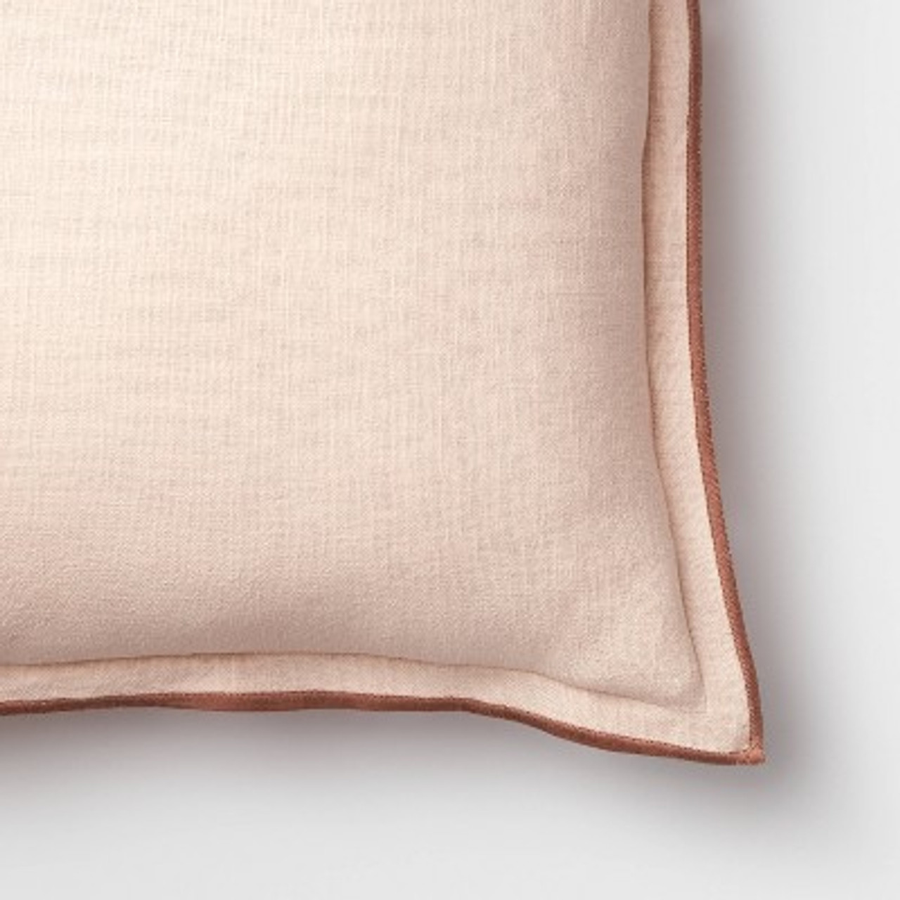 Linen Square Throw Pillow Pink - Threshold™ designed with Studio McGee