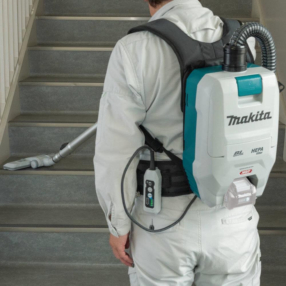 Makita 40V max XGT 2 Quart HEPA Backpack Dry Vacuum Bare Tool GCV05ZX from Makita