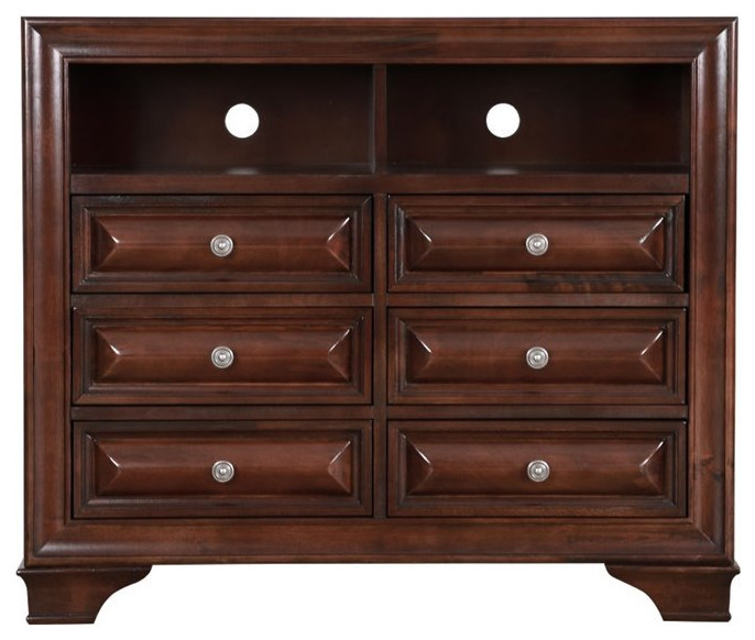 Delamar Media Chest   Transitional   Entertainment Centers And Tv Stands   by Glory Furniture  Houzz