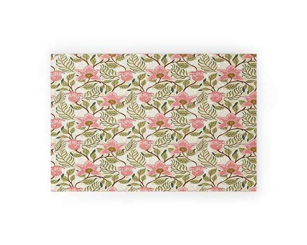 Avenie Cottage Garden Ii Welcome Mat Society6