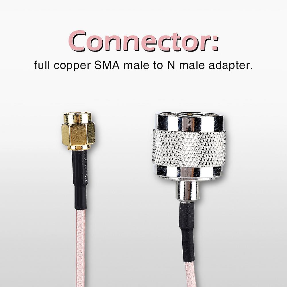 1pcs Sma Male To N Type Male Connection Cable 15cm  Rg316 Cable