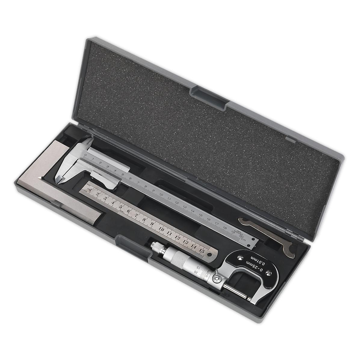 Sealey Ak91Set Measuring Tool Set 4Pc