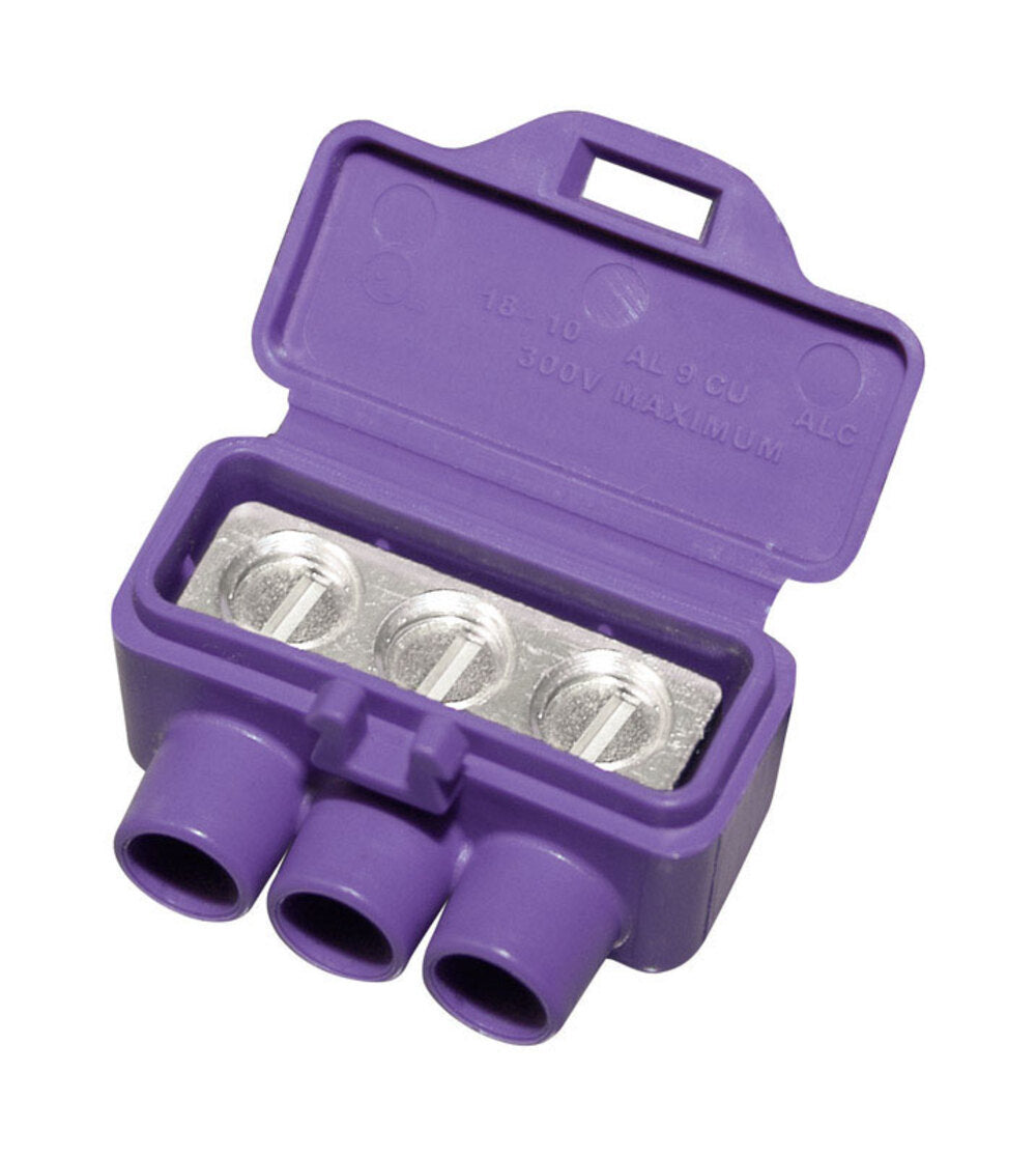 ALUM-COPPR LUG 3PORT10PK