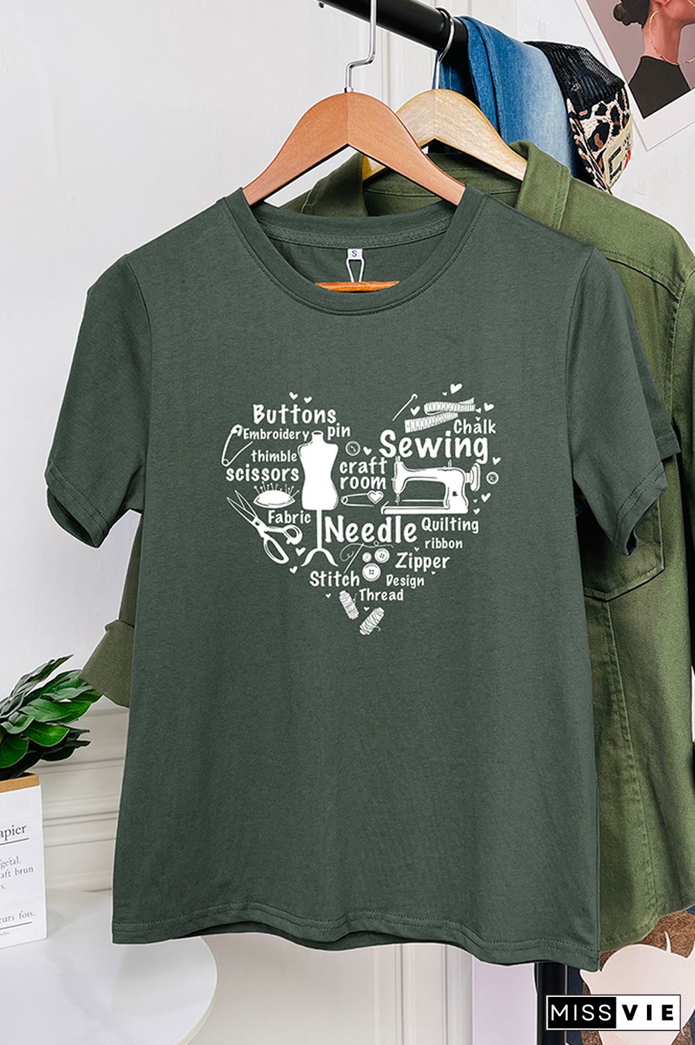 Sewing Files For Cricut Graphic T-Shirt Wholesale