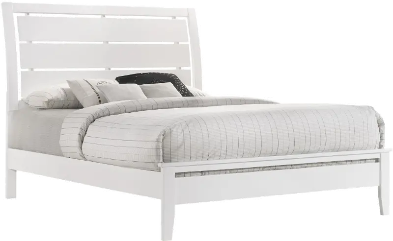 Grant White Queen Bed