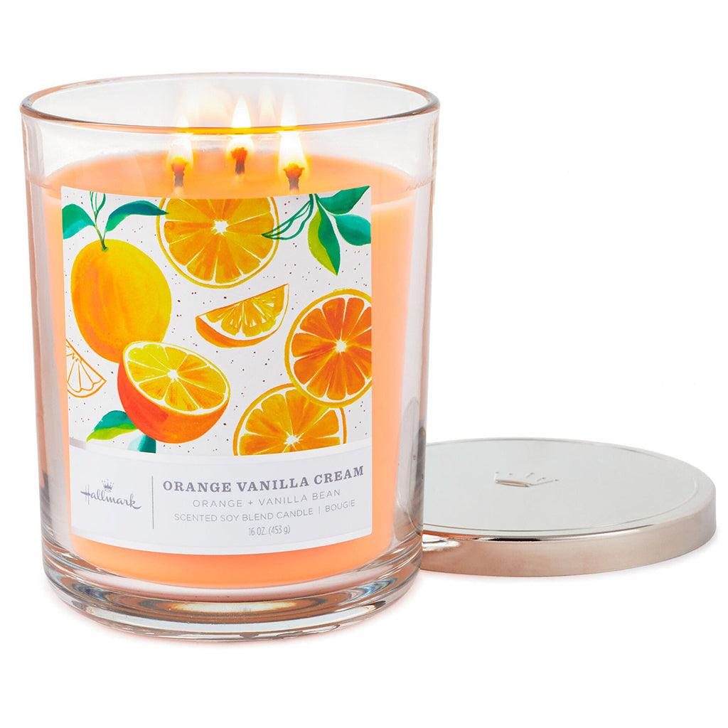 Hallmark  Orange Vanilla Cream 3-Wick Jar Candle, 16 oz.