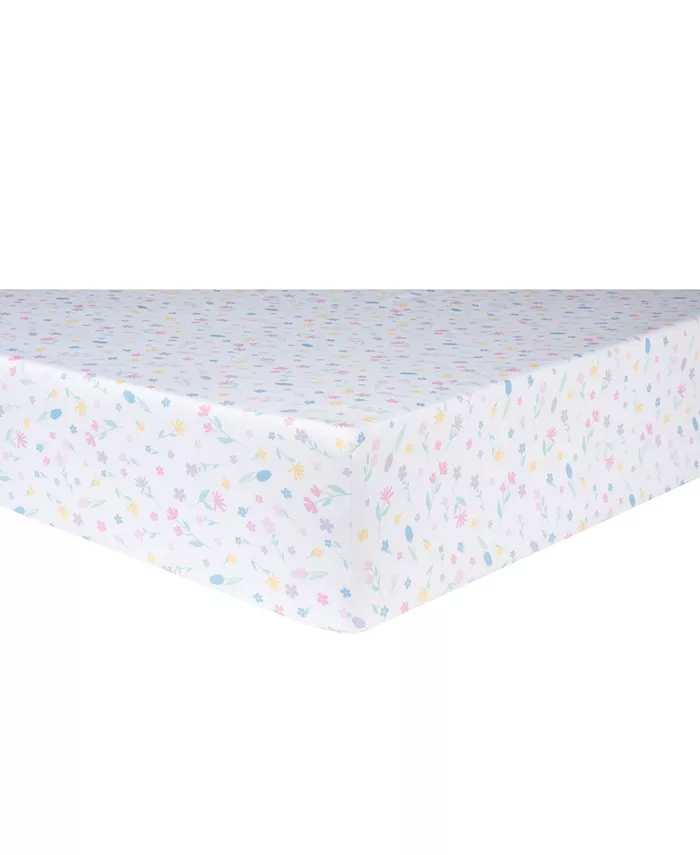 Trend Lab Rainbow Showers Crib Bedding， Set of 4