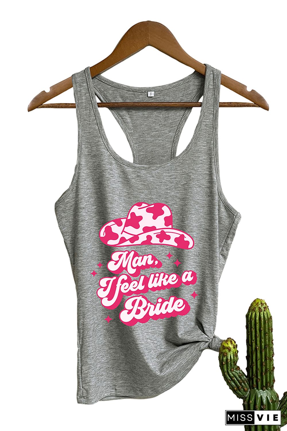 Man I Feel Like a Bride Sleeveless Tank Top Wholesale