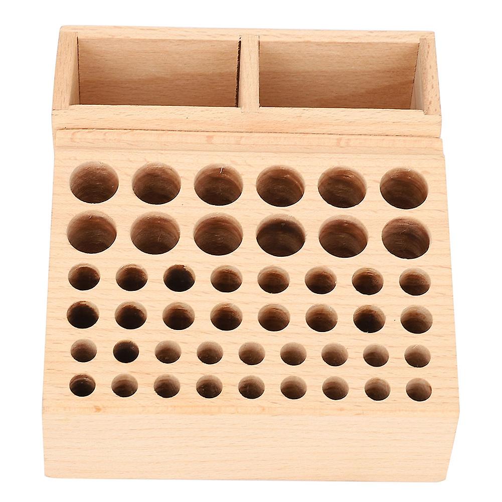 48 Holes Storage Rack Leather Craft Tool Holder Box Leather Diy Tool Holder Case <br>48 Holes Rack