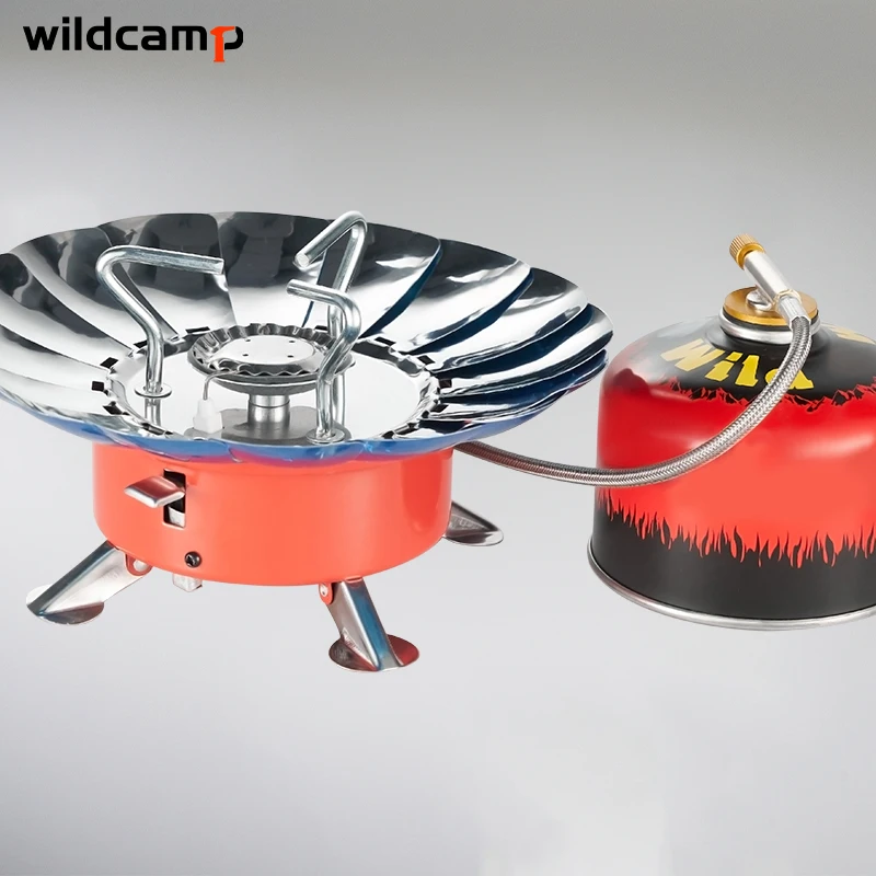 Compact Wind Resistant Camping Stove for Backpacking Hiking and Ultralight