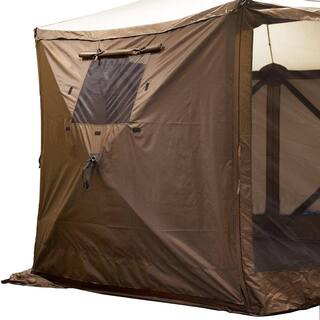 Clam Quick-Set Escape Portable Outdoor Gazebo Canopy Screen Plus 3 Wind Panels CLAM-9879 + CLAM-9898