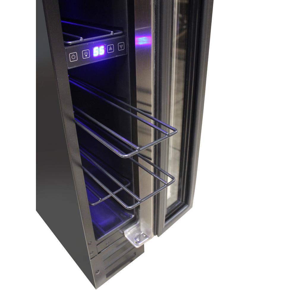 VINOTEMP 5.8 in. 7-Bottle Wine Cooler EL-7TSST