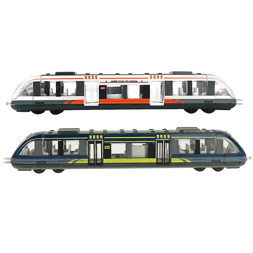 2pcs Early Educational Train Toys Toddler Electric Train Toys Kids Birthday Gift Kids Accessory