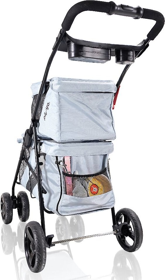 ibiyaya Double Decker Bus Dog and Cat Stroller