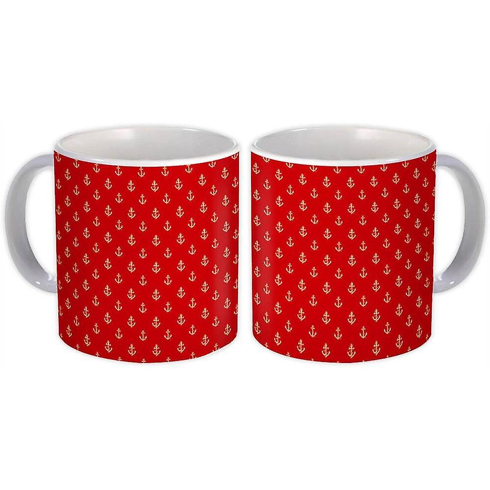 Gift Mug: Anchors Nautical