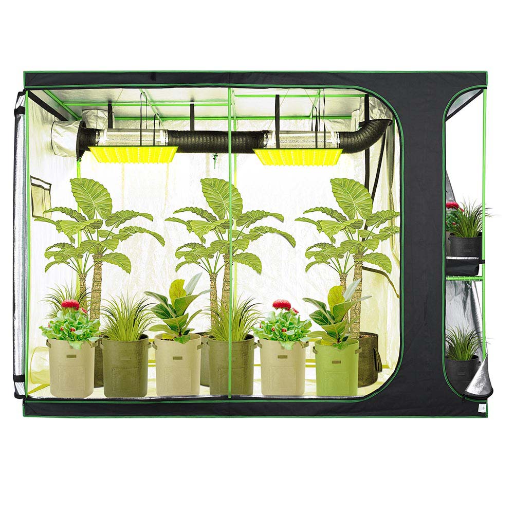 LAGarden 4x8 Grow Tent 2in1 Hydroponic Grow Room 108