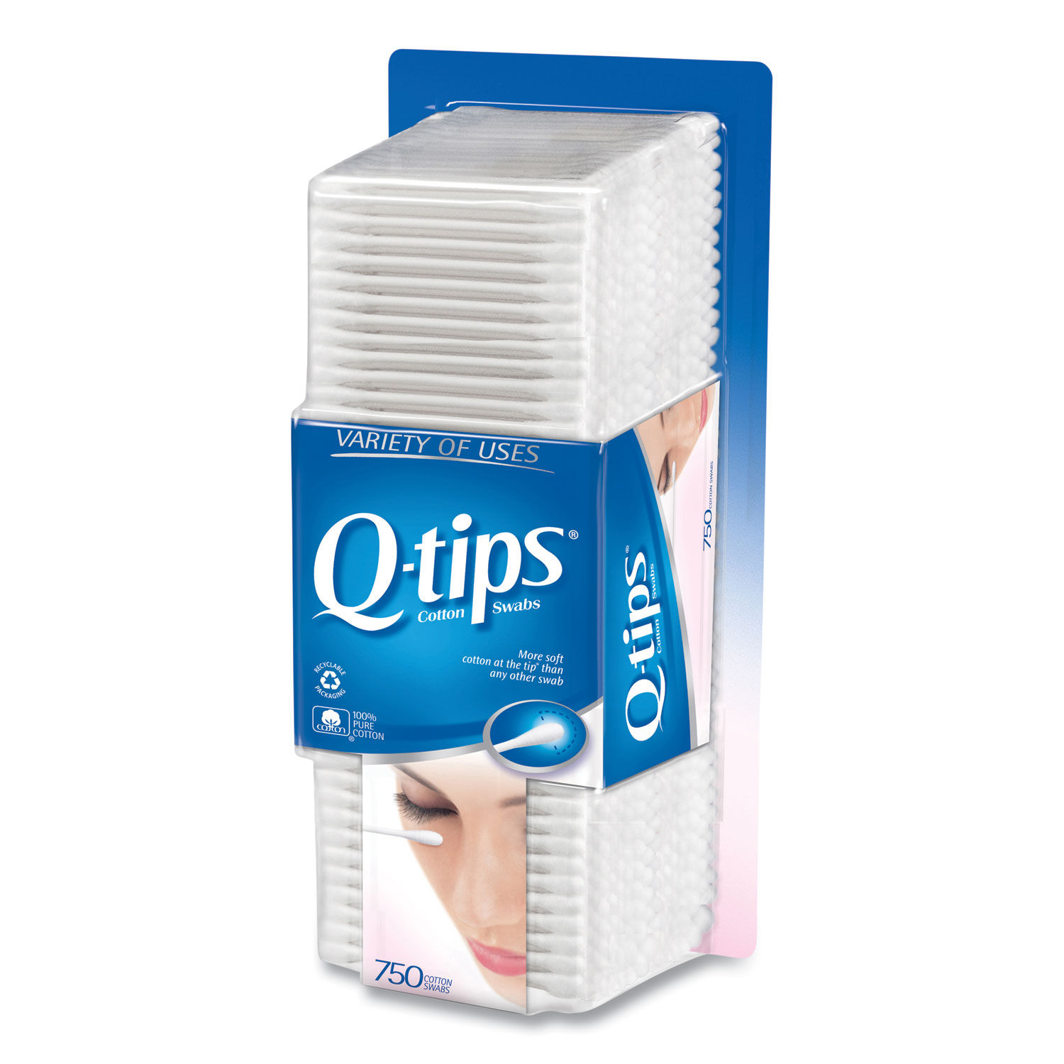 Cotton Swabs by Q-tipsandreg; UNI09824PK