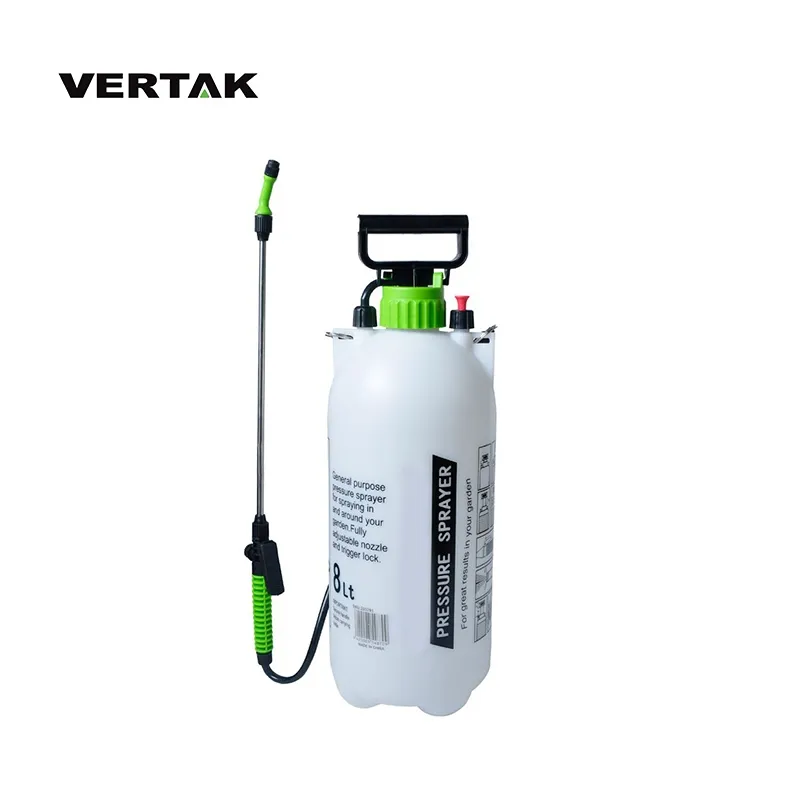 VERTAK Lawn and garden 8L garden pressure sprayer for fruit tree and orchard