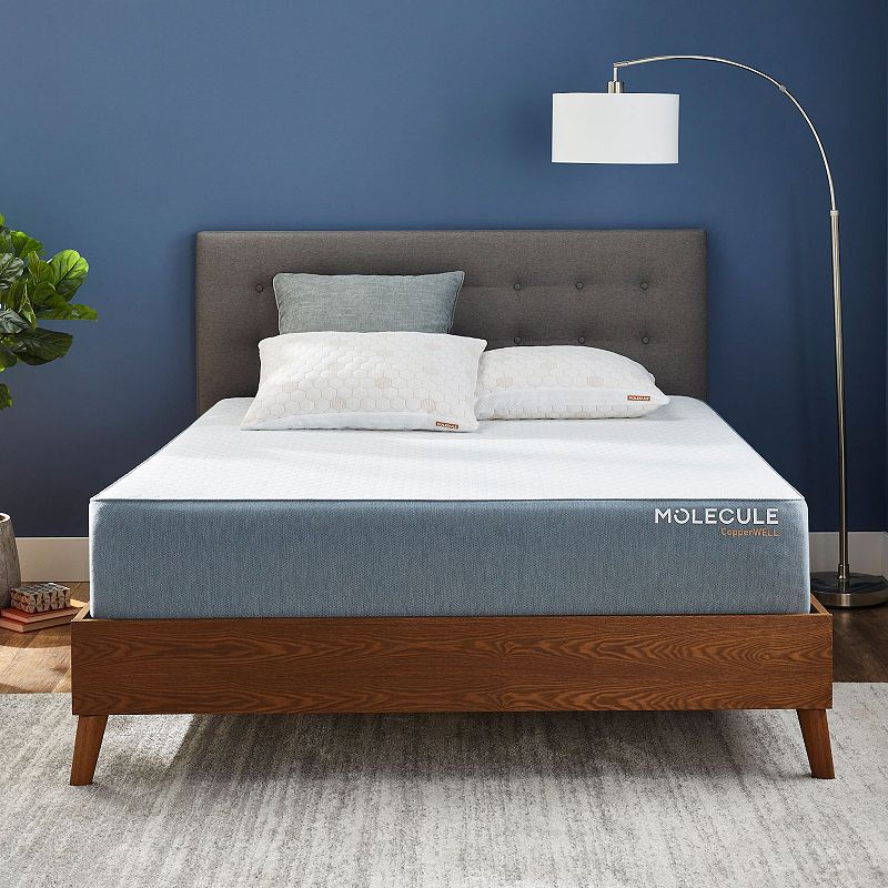 Molecule CopperWELL 12-in. Medium Plush Cooling Gel Memory Foam Mattress