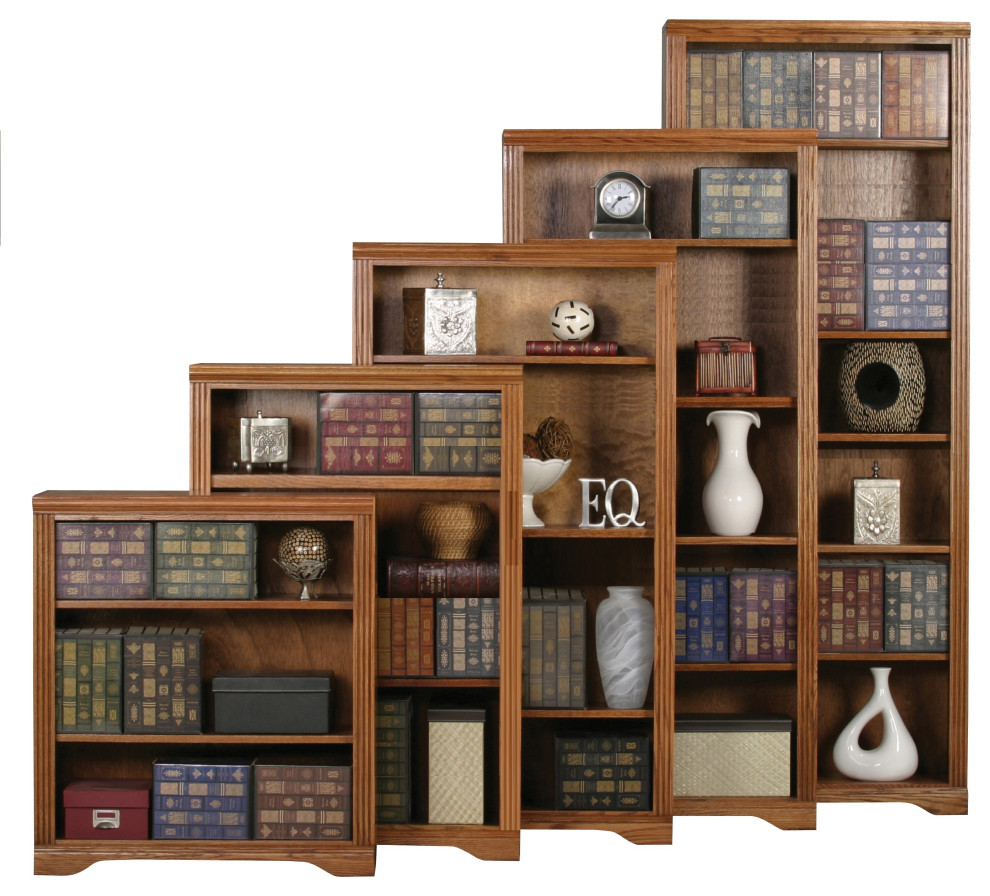 Eagle  x27s Standard 36 quotOak Open Bookcase   Transitional   Bookcases   by Eagle Furniture  Houzz