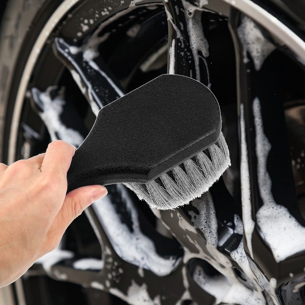 Unique Bargains Short Handle Car Wheel Tire Brush