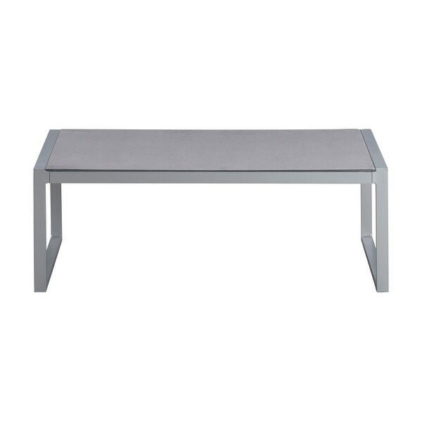 Elle Decor Tropez Outdoor Coffee Table，Gray