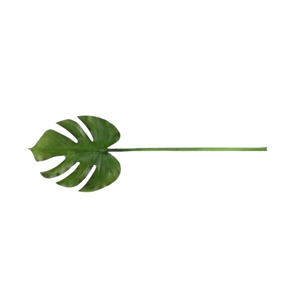 Green Artificial Split leaf Philodendron Inspired Floral Spray