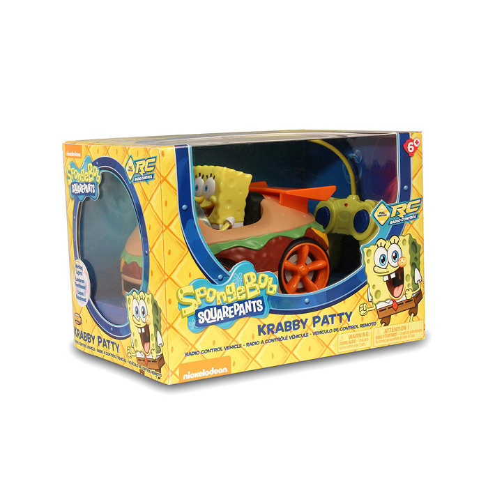 Redbox NKOK SpongeBob Squarepants RC Krabby Patty with SpongeBob