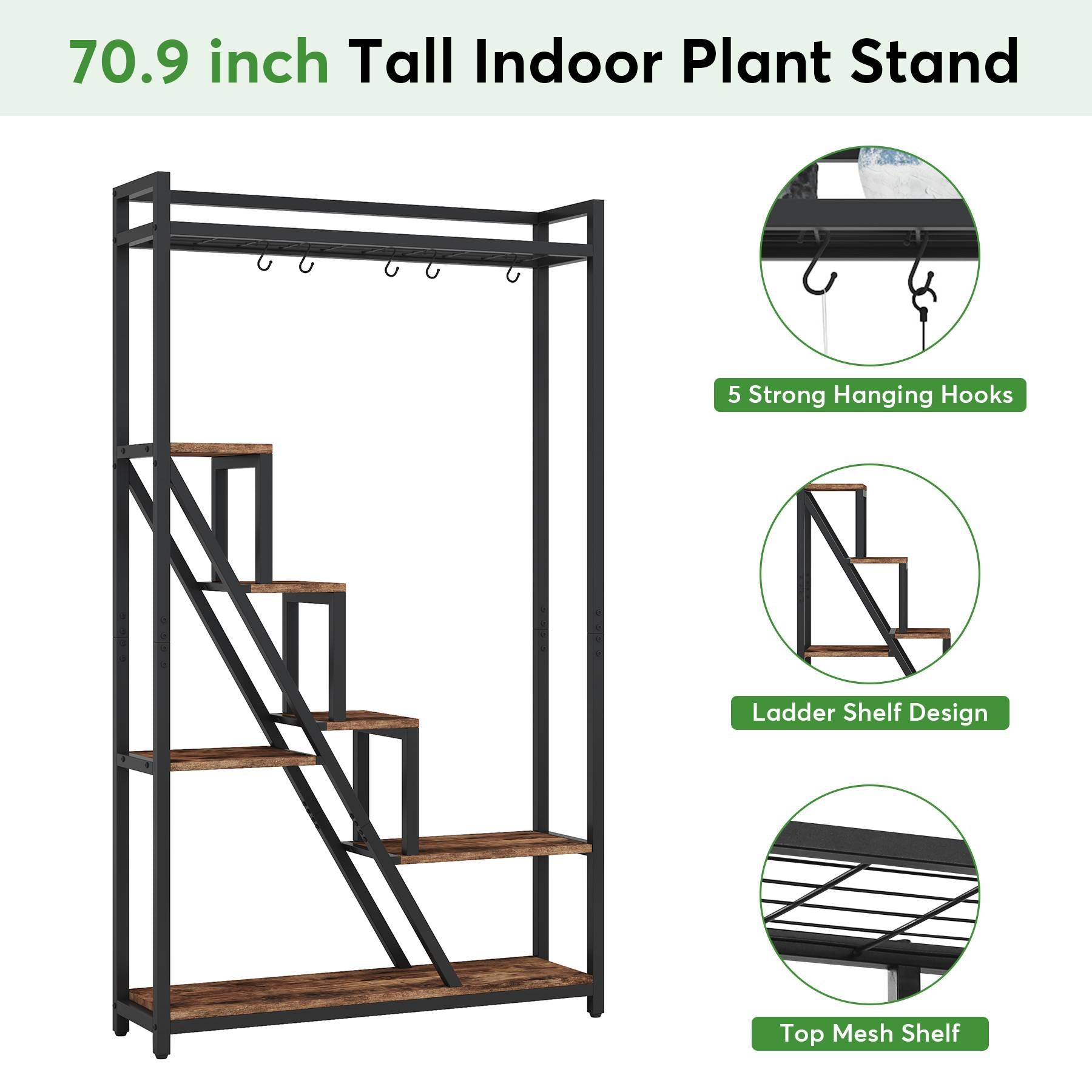 7-Tier Plant Stand, 70.9