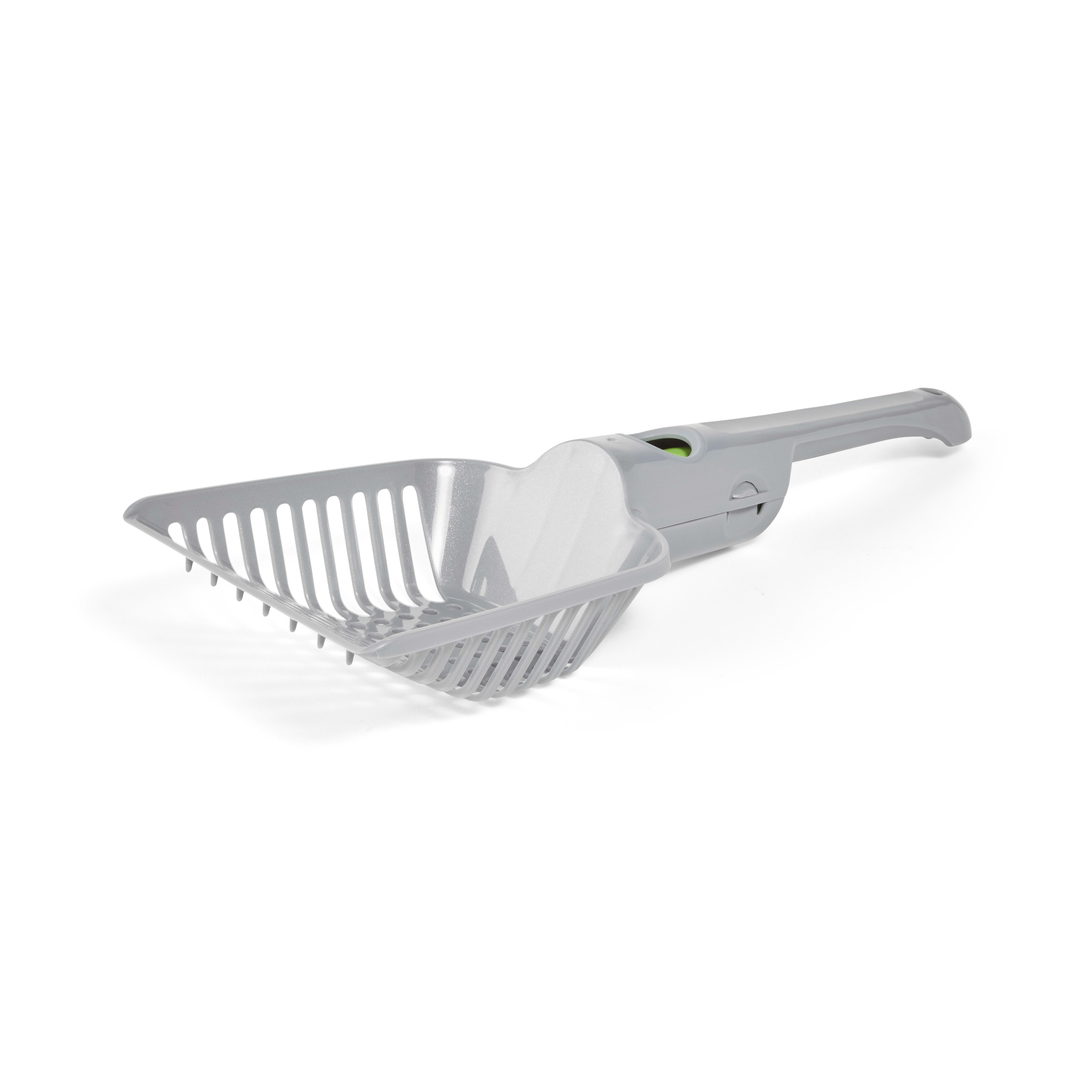 SO PHRESH Bag-Dispensing Cat Litter Scoop with Refill Roll