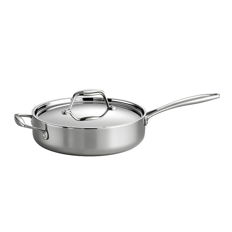 Tramontina  Gourmet 3-qt. Tri-Ply Clad Deep Saute Pan