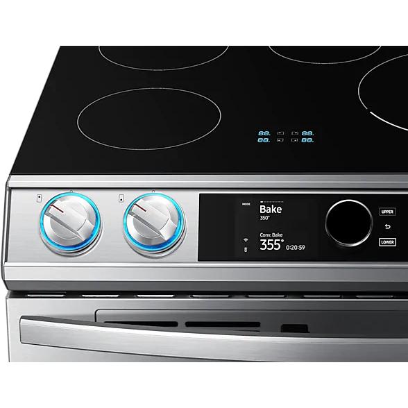  30-inch Slide-in Electric Induction Range with WI-FI Connect NE63T8951SS/AC