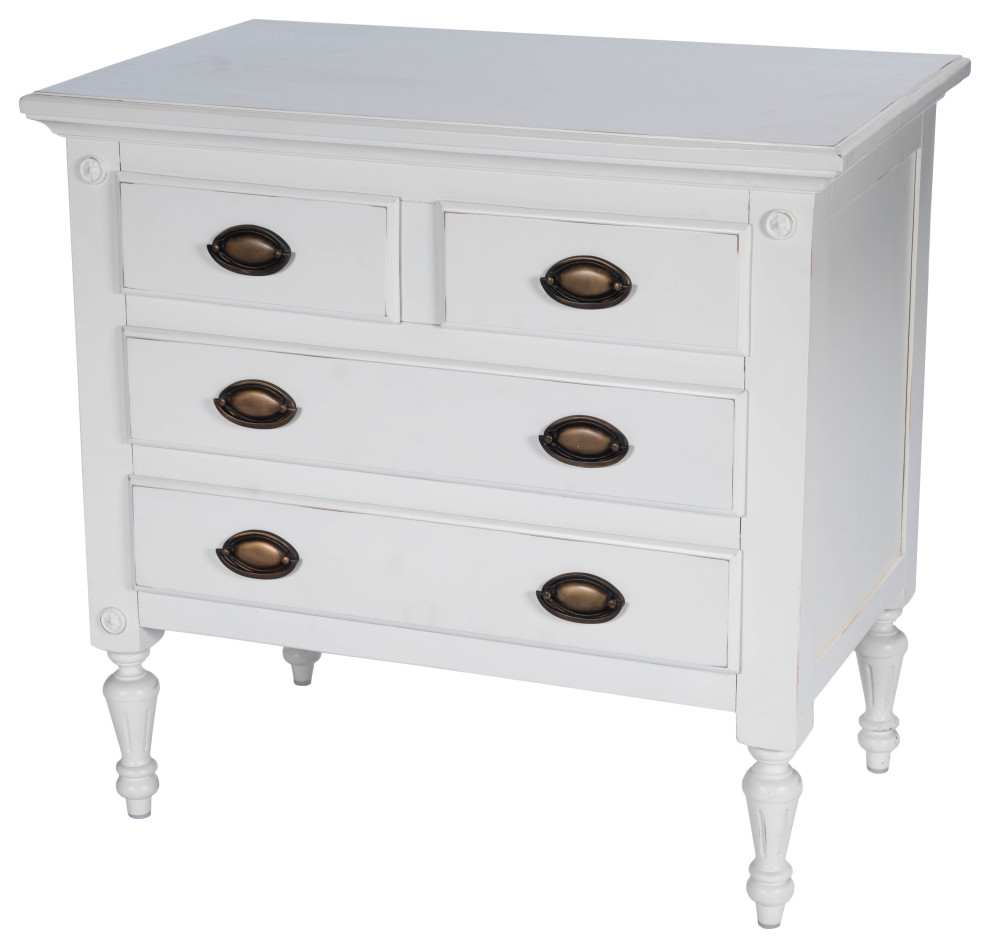 Easterbrook 4 Drawer Accent Chest   Traditional   Accent Chests And Cabinets   by Butler Specialty Company  Houzz