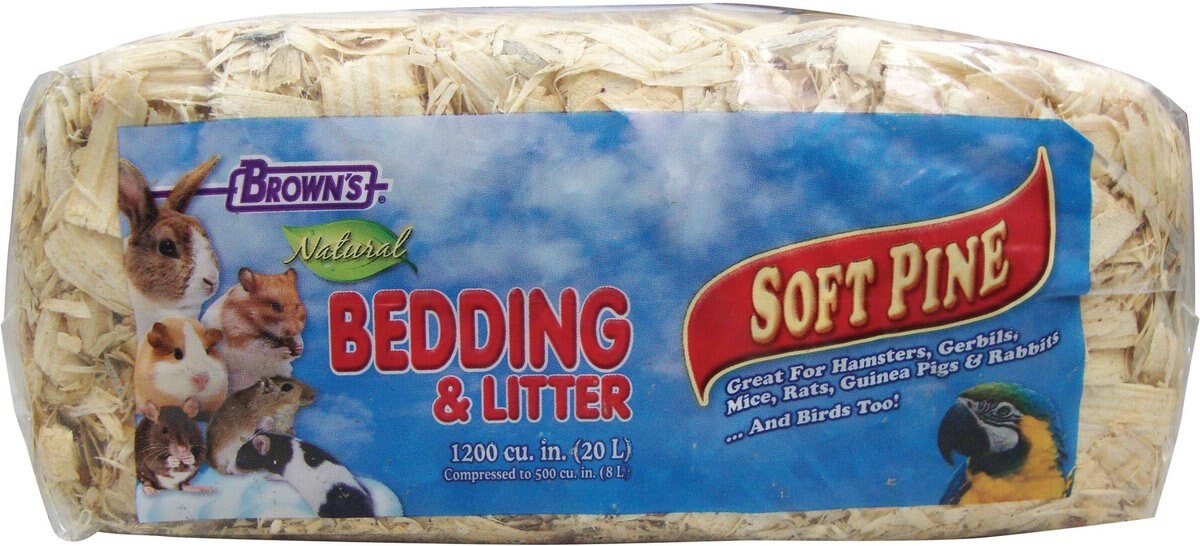 Brown's Naturally Fresh! Pine Bird and Small Animal Bedding