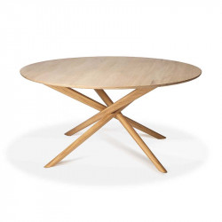 Table ronde 150X150X76CM Mikado Ethnicraft - Table - Mobilier Intérieur - GRIIN