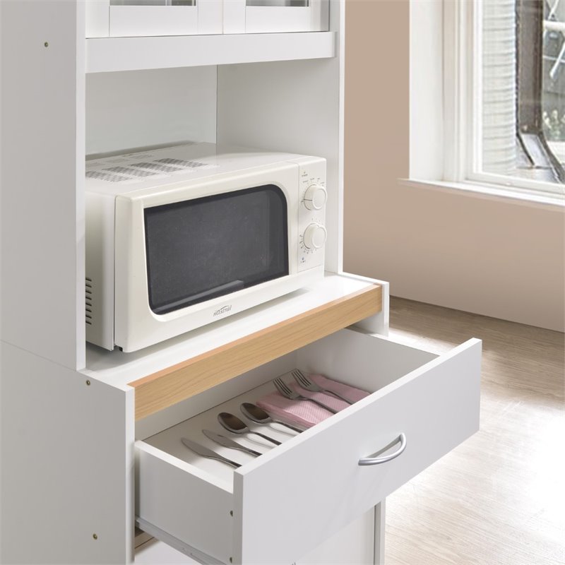 Pemberly Row Kitchen Cabinet in White