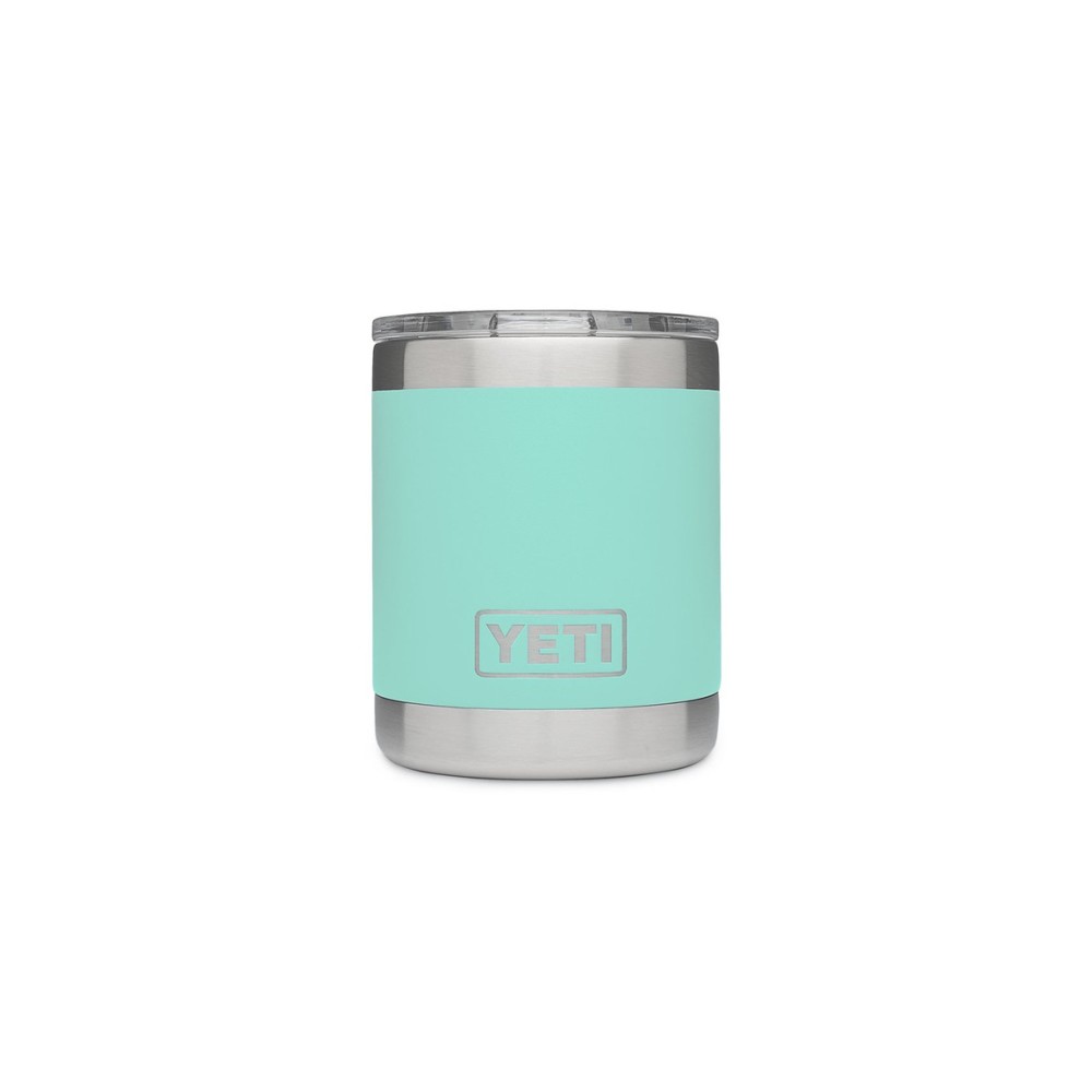 Yeti Rambler Lowball with MagSlider Lid 10oz， Seafoam ;