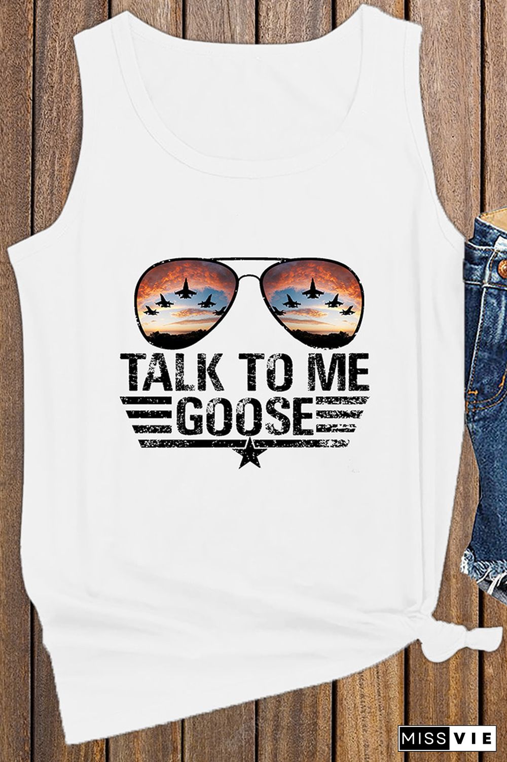 Talk To Me Goose Tank Top